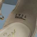 Ankis Heels for Women Open Toe Ankle Strap Chunky Heel Sandals 2.75 Inch (Beige), Size 8.5
