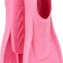 Cressi Short Floating Swim Fins to Learn to Swim - For Kids 1 Years Old and up - Mini Light: designed in Italy (EU 32/33 | US 13.5 K / 1 Y (age 6/7), Pink)