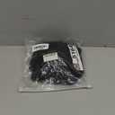 Women's Comfort Workout Sports Bra Low-Impact Activity Sleep Bras (Large, 2 Pack Black)