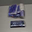 Buryeah 176 Pcs Space Themed Party Supplies Galaxy Birthday Party Decorations Space Plates Napkins Cups Knives Forks Spoons Tablecloth Galaxy Party Tableware Set for Boy Girl, Serves for 25(Planet)