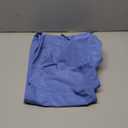 Medline PerforMAX Unisex Reversible Drawstring Scrub Pant, MDL-cm, Large, Navy (Ceil Blue)