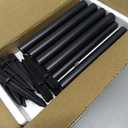 Mancra 10 Pack Solar Pathway Lights, Solar Lights Outdoor Metal Glass Path Lighting for Landscape Garden Yard Lawn Walkway Driveway, 3000K