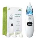 Nasal Aspirator for Baby, KIDIRA Electric Nose Suction for Baby with 3-Type Silicone Tips, Baby Nasal Aspirator with 3 Suction Level, Infant Nasal Aspirator with Music & Light Function