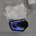 For V-Strom 1000 1000XT DL1000 2014-2021 V-Strom 1050 1050XT DL1050 2019-2022 Kickstand Foot Side Stand Enlarge Extension Plate Pad vstrom 1000 1050 xt Accessories (blue)