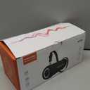 Passau Portable Bluetooth Speakers Loud 40W Peak Stereo Sound, Passive Radiators-Deep Bass, All Day Playtime, Adjustable Strap, BT5.3, IPX5 Wireless Speaker RGB Lights for Indoor Outdoor (Black)