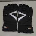 Vgo 1-Pair -4 or above 3M Thinsulate C100 Lined High Dexterity Touchscreen Synthetic Leather Winter Warm Work Gloves, Waterproof Insert (Size L, Black, SL8777FW)