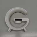 Mini LED Table Lamp with 4-in-1 Wireless Charger, Night Light, Sunrise Alarm Clock, Bluetooth Speaker, Smart Atmosphere Table Lamp for Bedroom, Office, Home Decor (White)