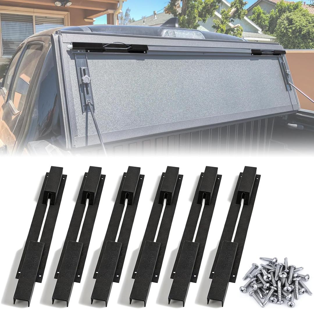 6-Pack Tonneau Bed Cover Latch Replacement Parts for BakFlip, Replacement Tonneau Cover Parts for BakFlip, Easy Install