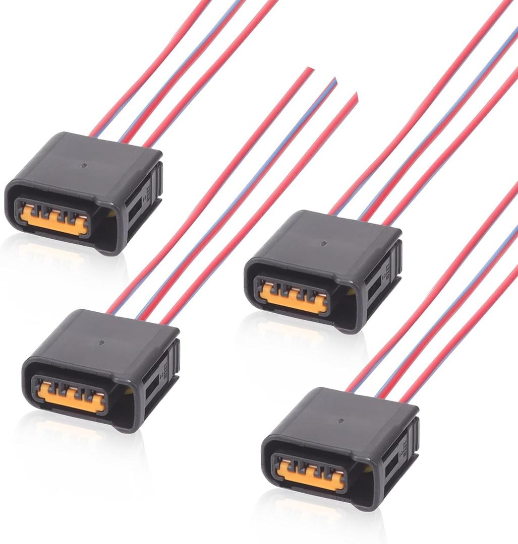Ignition Coil Connector Plug Repair Fit for Subaru Impreza WRX STI Legacy Outback 4PCS