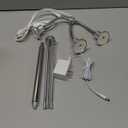 Full Spectrum Grow Lights for Indoor Plants 15-62 Inches Height Adjustable Aluminum Alloy Plant Growing Lamps with Detachable Tripod Stand, Auto On/Off Timer (Full Spectrum, Three Heads)