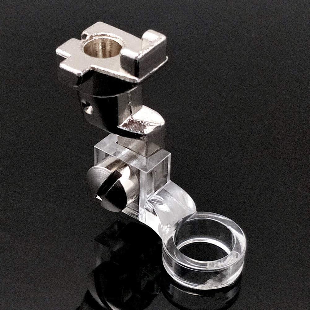 YEQIN Bernina Ruler Foot Adapter 0083687000 (Size:77) and 1/4 Inch Low Shank Clarity Clear Free Motion Patchwork Sewing Presser Foot