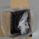 LEVERLOC Shower Caddy Suction Cup, 2 Pack Suction Shower Shelf With Hooks & Soap Holder, NO-Drilling Bathroom Holder, Rustproof Bathroom Organizer, Black