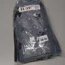 Fostanfly Washable Dog Pee Pads for Dogs, 2-Pack 41"x41" Large Reusable Potty Training Pads, Ultra-Absorbent, Leak-Proof & Non-Slip, with 8 Lanyards for Playpen, Crates & Furniture, Gray