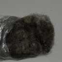 HAPPY&CC 4C Grey Afro Kinky Bulk Human Hair for Mini Micro Locs Braids Twist Braiding Dreadlock Hair Extensions Salt and Pepper 14 Inch 50 Gram (Mix grey color)