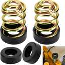 4 Set 422127-4 Mower Cap Seat Spring & 2 Set 283516 Compression Seat Springs Compatible with John D-eere Cub Cadet ZT1 Grass-Hopper Mower
