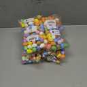 6 x Allaugh Easter Egg Vase Filler: Lightweight Foam Eggs for Quick Spring Decor - Non-Toxic Toddler-Safe Centerpiece - Busy Mom's Easter Brunch & Egg Hunt Table Upgrade (0.9"  0.6")