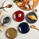 Ceremic Spoon Rest for Kitchen Counter, Spoon Holder for Stove Top, Coffee Spoon Rest, Cooking Utensil Rest for Ladles, Spatula, Spoons or Tongs, Kitchen Decor, Housewarming Gifts, 1 pack (brown)