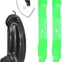 MGWILL 42" Mulching Kit with Blade Compatible with MTD Cub Cdet RZT-42 Troy-Bilt Craftsman 631-05195A, 19A70041, 942-0616, 742-0616