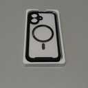 Miracase for iPhone 16 Case 6.1'', Full-Body Bumper Phone case with Built-in Full Glass Screen &Camera Control,No Gap,Compatible with MagSafe,Drop Proof 16 Cover,Black (Magnetic Classic Black)