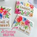 2 x Hadley Designs 54 Bulk Thank You Cards with Envelopes - Teacher Appreciation Cards, Cute Blank Card with Envelopes, Thank You Notes for Teachers, Birthday, Graduation & Small Business