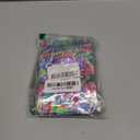 100 Pack 3.5g Mylar Storage Bags, Holographic Rainbow Color, Resealable Stand-up 3.5 grams Baggies for Candy, Cookies, Snacks Packing, 4x5 Inches (WATERMELON)