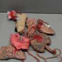 Scary Halloween Party Decorations, Realistic Haunted House Decor, Zombie Vampire Crime Scene Bloody Decorations, Creepy Carnival Props Bloody Props, 6Pcs Fake Dead Body Parts Fingers