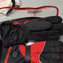 Heated Gloves with Battery,Heated Gloves for Women,Electric Motorcycle Gloves,Touchscreen Hand Warmers Rechargeable (X-Large, Black Red)