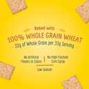 Wheat Thins Hint of Salt Low Sodium Snacks, Whole Grain Wheat Crackers, Snack Crackers, 8.5 oz