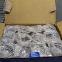 20 oz Tumblers Bulk Stainless Steel Tumbler with Lid Double Wall Vacuum Insulated Coffee Mug 20oz Powder Coated Cup for Hot and Cold Drinks, White, 12 pack