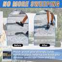 Mulch Glue, Landscape Rock & Pea Gravel Glue, Fast Drying Clear Bond, Locks Mulch, Gravel & Decorative Stones, Weather Resistant, Lasts Up to 1224 Months (128OZ)