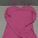 Zeagoo Womens Long Sleeve Stretch Crewneck Ribbed T-Shirt Slim Fit Casual Basic Tops S-XXL