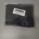 Women's Golf Pants with Deep Pockets Stretch 7/8 High Waisted Travel Pants Ankle Pants Casual (Black, XXL)