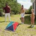 Cornhole Set 4x2 and 3X2 Regulation Size Corn Holes Sets with Carrying Bags & 8 Bean Bags Cornhole Boards Bean Toss Games for Adults Family Outdoor Beach Lawn Outside Backyard Games