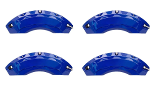 AOOA Blue Aluminum Brake Caliper Covers for 2015-2020 Audi A3 Premium/Premium Plus, Front & Rear Caliper Cover Kit,Easy Installation, Durable Protective Styling, Blue