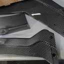 Aerodynamic Front Bumper Splitter Lip, Blade, Chin Spoiler, Body Kit Fit for Audi A3 8V Pre-Facelift 2013-2016 Standard,Gloss Black