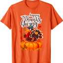 Men and Women - Skeleton Rib Cage Costume T-Shirt Orange, Size XXL
