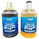 Fiberglass Supply Depot 4 Lb. Density Expanding Pour Foam, 2 Part Polyurethane Closed Cell Liquid Foam for Boat and Dock Flotation, Soundproofing, Filling Voids, and Insulation (2 Gallon Kit)