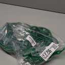 Feekoon Outdoor Extension Cord with Outlet Timer, Evenly Spaced 6 Outlets Plugs, Christmas Waterproof Green Extension Cord with Multiple sockets for Outside Holiday Xmas Lights(30 Ft)