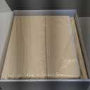 Sunflower Twin Fitted Sheet, 1-Piece Deep Pocket Fitted Bottom Sheet 15", 100% Cotton Sateen Soft Breathable, White