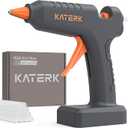 Katerk 12V Full Size Cordless Hot Glue Gun, Drip-Free Fast Heating Rechargeable and Heavy Duty Battery Operated Glue Gun and Sticks Sets 11mm x24 for Crafts DIY, Repair, Gift
