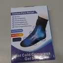 highco Ankle Ice Pack Wrap for Swelling and Injuries Recovery,Cooling Ice Sock for Foot,Ice Pack for Ankle Compression,Plantar Fasciitis & Achilles Tendonitis Relief,Navy Blue