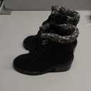 SM New York Womens Winter Snow Boots Warm Fur Lined Winter Water-resistan Ankle Booties Zipper Anti-Slip Combat Size 6