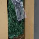 Northroad 5ft Snow Flocked Pre-lit Christmas Tree with 200 Warm White Lights, 500 Branch Tips & Foldable Stand, Full Artificial Xmas Tree for Winter Holiday Dcor