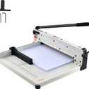 VEVOR Industrial Paper Cutter A3 Heavy Duty Paper Cutter 17 Inch Paper Cutter Heavy Duty 500 Sheets Paper with Clear Cutting Guide for Offices, Schools, Businesses and Printing Shops
