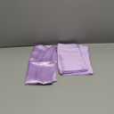 Quimoy 2 Pack Lavender Satin Table Runner 12 x 108 Inch, Table Runner for Party Wedding Banquet Birthday Graduation Decoration, Bright Silk Smooth Fabric Party Chair Sashes