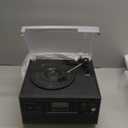 DIGITNOW Bluetooth Record Player Turntable with Stereo Speaker, LP Vinyl to MP3 Converter with CD, Cassette, Radio, Aux in and USB/SD Encoding, Remote Control, Audio Music Player Built in Amplifier