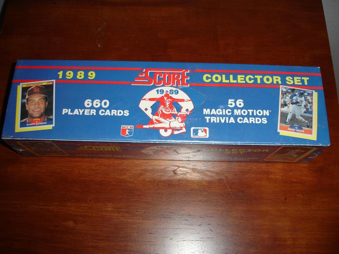 Score 1989 Baseball Card Factory Set
