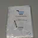 100 Clear Plastic Bags With Handles 9"x12" Perfect for Merchandise And Retail 1.5Mil Thick Clear Gift Bags With Handles