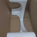 Squatty Potty Simple Curve Bathroom Toilet Stool 7" White