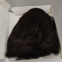 Men Short Brown Wig Handsome Male Daily Costume Synthetic Full Wigs Natural Brown Hair Replacement Wig(Fit 21inch-22.5inch Head Circumference)